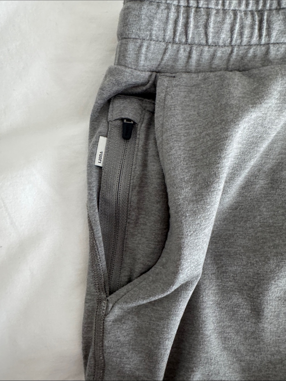 Vuori Gray Performance Drawstring Shorts - Picture 3 of 4